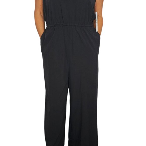 Calvin Klein Women's Tie Waist Jumpsuit Size 12 - Picture 2 of 5